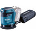 Makita DBO180Z Akkus excentercsiszoló 123mm, Li-ion LXT 18V, akku és töltő nélkül