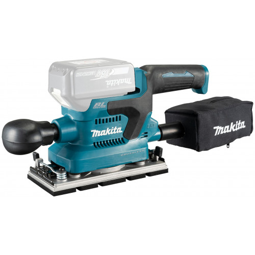 Makita DBO380Z Akkus rezgőcsiszoló 93x185mm Li-ion LXT 18V, akku és töltő nélkül