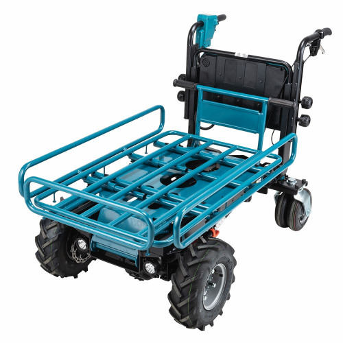 Makita DCU604Z Akkus szállítókocsi Li-ion LXT (2x18V/akku és töltő nélkül)