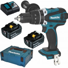 Makita DDF458RTJ Akkus fúró-csavarbehajtó Li-ion LXT (18V/2x5,0Ah) Makpac
