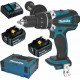 Makita DDF458RTJ Akkus fúró-csavarbehajtó Li-ion LXT (18V/2x5,0Ah) Makpac