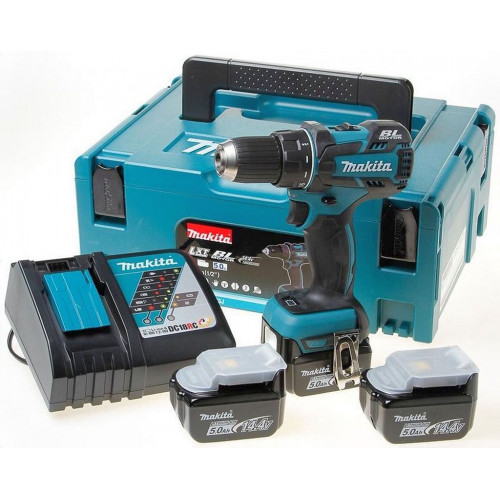 Makita DDF470RTJ Akkus fúró-csavarbehajtó Li-ion LXT 14,4V/5,0Ah, MAKPAC