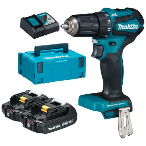 Makita DDF485RAJ Akkus fúró-csavarbehajtó Li-ion LXT (2x2,0Ah/18V) Makpac