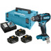 Makita DDF485RF3J Akkus fúró-csavarbehajtó Li-ion LXT (18V/3x3,0Ah) Makpac