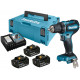 Makita DDF485RF3J Akkus fúró-csavarbehajtó Li-ion LXT (18V/3x3,0Ah) Makpac