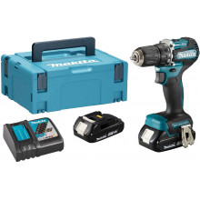 Makita DDF487RAJ Akkus fúró-csavarbehajtó Li-ion LXT (2x2,0Ah+DC18RC)+MAKPAC