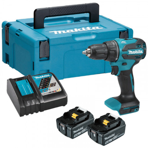 Makita DDF490RTJ Akkus fúró-csavarozó Li-ion LXT (18V/2x5,0Ah) Makpac