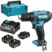 Makita DF333DNX10 fúró-csavarbehajtó Li-ion CXT 1x12V/2,0Ah + 2x18V/5,0Ah