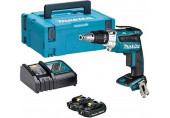 Makita DFS452RAJ Szénkefe nélküli akkus Gipszkarton csavarozó (18V/2x2,0 Ah) Makpac