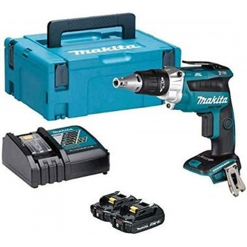 Makita DFS452RAJ Szénkefe nélküli akkus Gipszkarton csavarozó (18V/2x2,0 Ah) Makpac