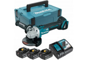 Makita DGA504RT3J Akkus sarokcsiszoló (125mm/18V/3x5,0Ah) Makpac