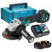 Makita DGA511RFJ Akkus sarokcsiszoló 125mm Li-ion LXT (2 x 3 Ah/18V) Makpac