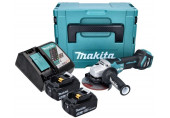 Makita DGA515RTJ Akkus sarokcsiszoló 125mm Li-ion LXT (18V/2x5,0Ah) Makpac