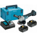 Makita DGA517RTJ Akkus sarokcsiszoló 125mm, Li-ion (2x5,0Ah/18V) Makpac