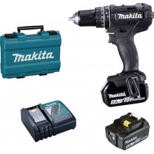 Makita DHP482RTEB Akkus ütvefúró-csavarozó (2x5,0Ah/18V) Makpac SZERVIZELT, HASZNÁLT