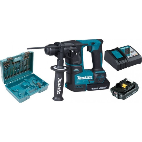 Makita DHR171RAX3 Akkus fúrókalapács SDS-Plus, Li-ion LXT (1,2J/18V/2x0,0Ah) koffer Makita DHR171RAX3 Akkus fúrókalapács SDS-Plus, Li-ion LXT (1,2J/18V/2x0,0Ah) koffer