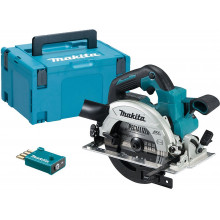 Makita DHS661ZJU Akkus körfűrész 165mm AWS Li-ion LXT 18V, akku és töltő nélkül, Makpac