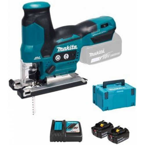 Makita DJV185RTJ Akkus dekopírfűrész Li-ion LXT Li-ion (2x5,0Ah/18V) Makpac