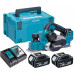 Makita DKP181RTJ DKP181RTJ akkus gyalu (2x5,0Ah/18V) MakPac kofferben