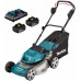 Makita DLM463PT2 Akkus fűnyíró 460 mm Li-ion LXT (18V/2x5.0Ah)