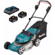 Makita DLM463PT2 Akkus fűnyíró 460 mm Li-ion LXT (18V/2x5.0Ah)