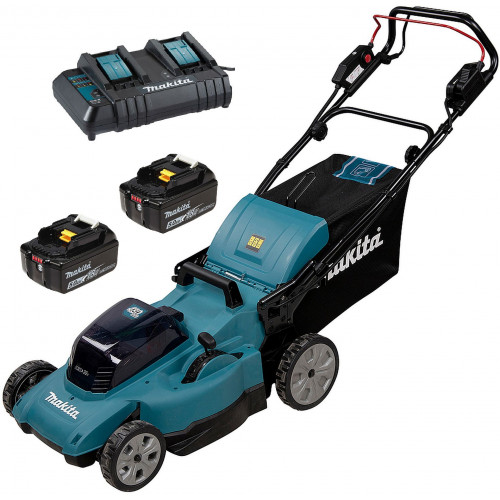 Makita DLM481CT2 Önjáró fűnyíró 480mm Li-ion LXT (2x5,0Ah/18V)