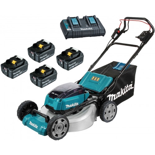 Makita DLM532PT4 Akkus önjáró fűnyíró 530mm Li-ion LXT (4x5,0Ah/18V)