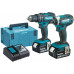 Makita DLX2131TJ Akkus szett DHP482 + DTD152 Li-ion LXT 18V