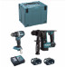 Makita DLX2271TJ Akkus gépszett Li-ion LXT 18V (DDF484Z+DHR171Z+2x5,0Ah+DC18RC+MAKPAC 4)