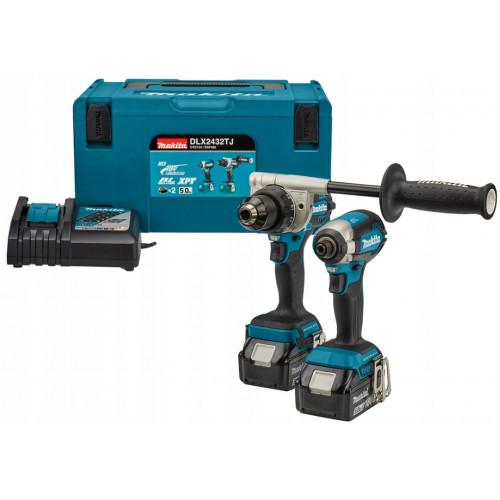 Makita DLX2432TJ Akkus gépszett DDF486Z+DTD153Z Li-ion LXT (18V/2x5,0Ah) Makpac