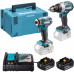 Makita DLX2528TJ Akkus gépszett DDF492 + DTW300 + (18V/2x5,0Ah) + Makpac
