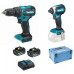 Makita DHP490+DTD153 Li-ion LXT Akkus gépszett (18V/2x3,0Ah) Makpac