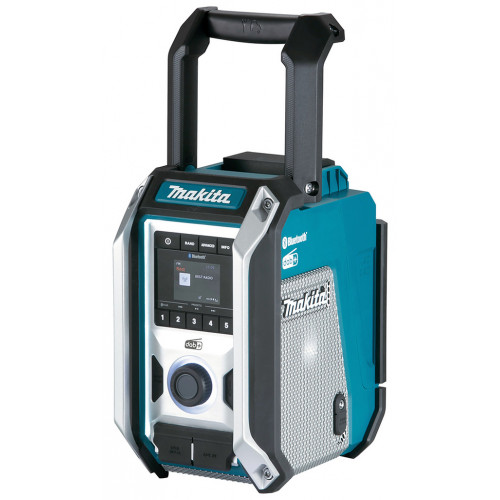 Makita DMR115 Akkus rádió DAB Bluetooth USB CXT/LXT 10,8/12V/14,4/18V,akku és töltő nélkül