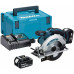 Makita DSS610RTJ Akkus körfűrész 165mm Li-ion LXT (18V/2x5,0 Ah) Makpac