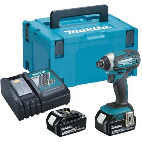 Makita DTD152RTJ Akkus ütvecsavarbehajtó 1/4" Li -ion LXT (2x5,0Ah/18V) Makpac