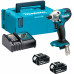 Makita DTD156RTJ Akkus ütvecsavarbehajtó 1/4" Li-ion LXT (18V/2x5,0Ah) Makpac