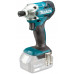 Makita DTD156Z Akkus ütvecsavarbehajtó 1/4" Li-ion LXT 18V, akku és töltő nélkül