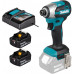 Makita DTD158RFJ Akkus ütvecsavarbehajtó 1/4" Li-ion LXT (18V/2x3,0Ah) Makpac