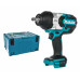 Makita DTW1002ZJ Akkus ütvecsavarbehajtó 1/2" Li-ion LXT 18V, akku és töltő nélkül, Makpac