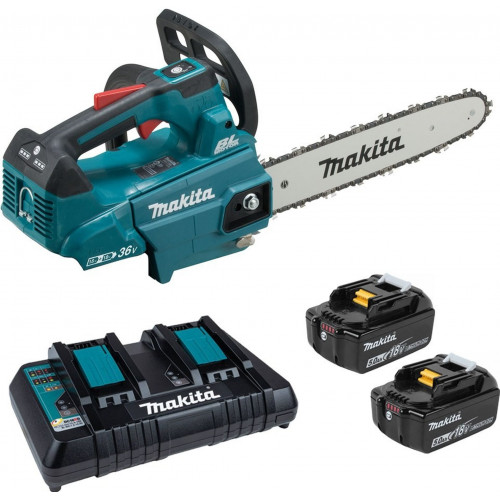 Makita DUC306PT2B Akkus láncfűrész Li-ion LXT (2x18V/5,0Ah)