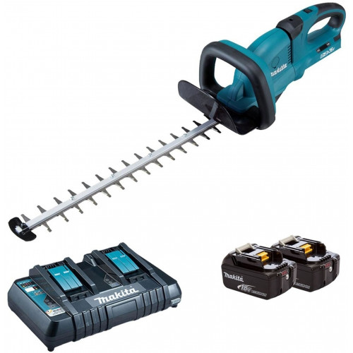Makita DUH551PF2 akkumulátoros sövényvágó 550mm Li-ion 2x18V/3,0Ah