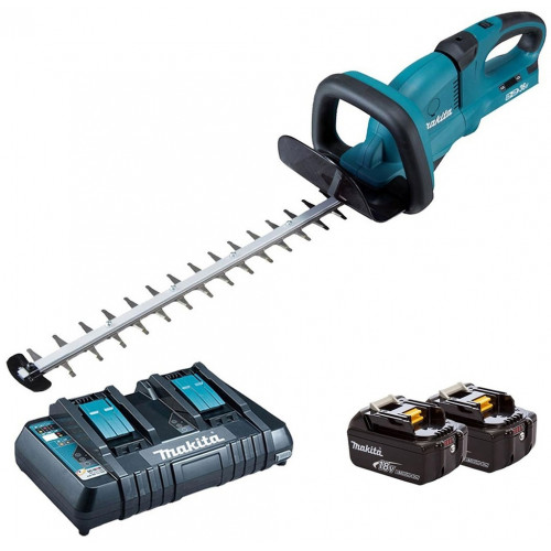 Makita DUH551PT2 Akkus sövényvágó 550mm Li-ion LXT (2x5,0Ah/18V)