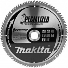 Makita E-12186 Efficut TCT Körfűrészlap, 190x20mm 50Z