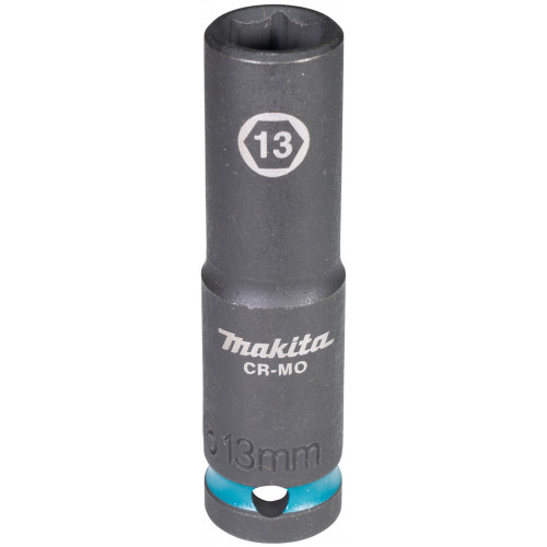 Makita E-16449 dugókulcs 1/2", négyzet alakú, ÜTŐFEKETE, 13 mm