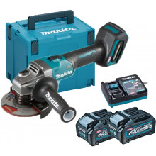 Makita GA005GM201 Akkus sarokcsiszoló 125 mm Li-ion XGT (40V/2x4,0Ah)