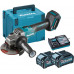 Makita GA005GM201 Akkus sarokcsiszoló 125mm Li-ion XGT (2x4,0Ah/40V) Makpac 4