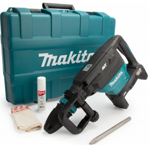 Makita HM002GZ03 Akkus SDS-Max vésőkalapács géptest, AWS Li-ion XGT 2x40V