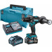 Makita HP001GM201 Akkus ütvefúró-csavarbehajtó Li-ion XGT (40V/2x4,0Ah) Makpac