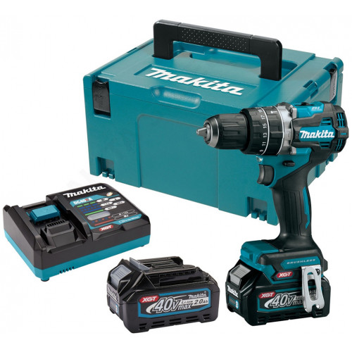 Makita HP002GA201 Akkus ütvefúró-csavarbehajtó XGT (2x2,0 Ah/40V) Makpac