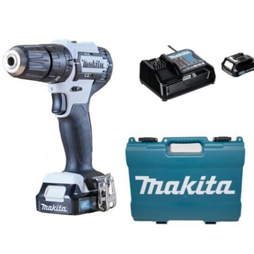 Makita HP333DSAW Akkus ütvefúró csavarbehajtó Li-ion CXT (30Nm/1x2,0A/12V) koffer